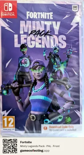 Fortnite Nintendo Switch, PAL box front