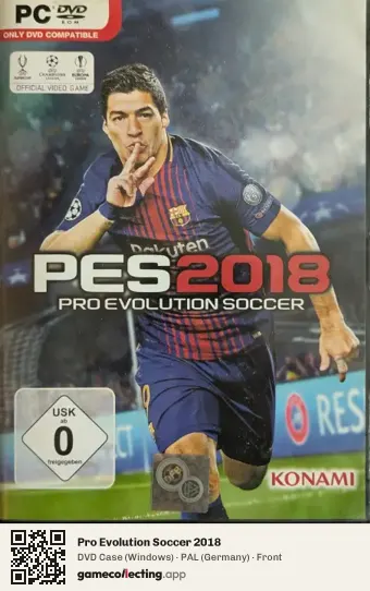 Pro Evolution Soccer 2018 Computer, Germany box front
