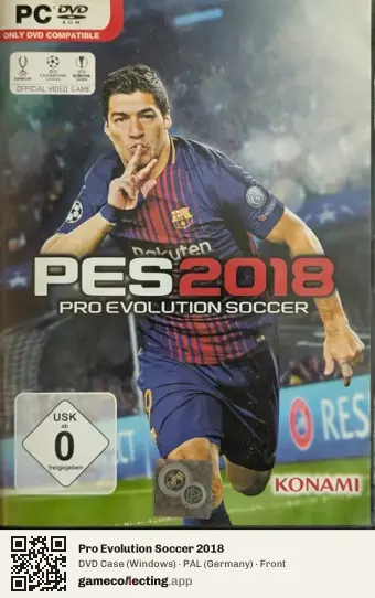 Pro Evolution Soccer 2018 Computer, Germany box front