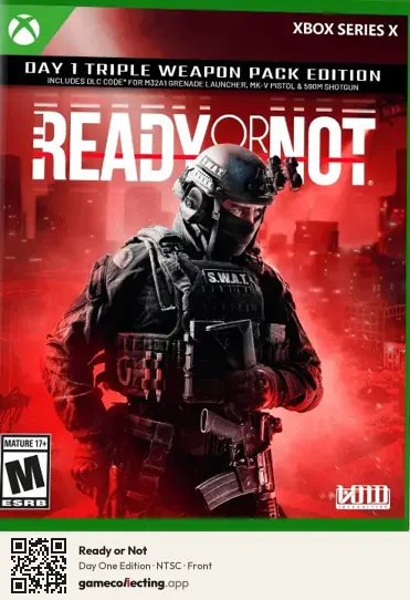 Ready or Not Xbox Series X, NTSC box front