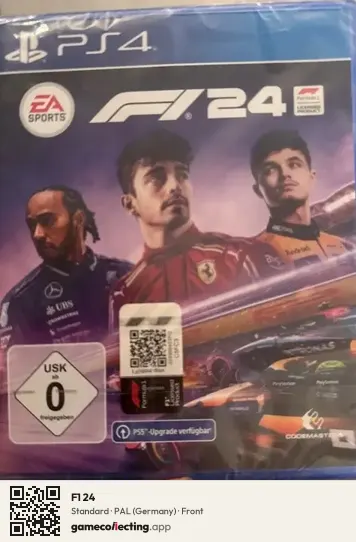 F1 24 PlayStation 4, Germany box front