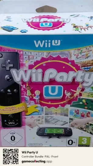 Wii Party U Nintendo Wii U, PAL box front