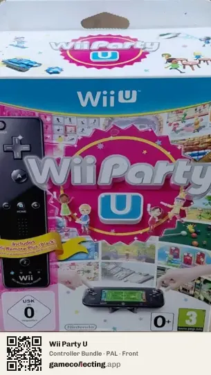 Wii Party U Nintendo Wii U, PAL box front
