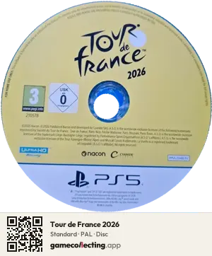 Tour de France 2026 PlayStation 5, PAL disc