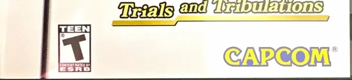 Phoenix Wright: Ace Attorney: Trials and Tribulations, the ESRB box on its front