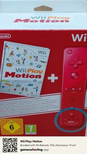 Wii Play: Motion Nintendo Wii, Germany box front