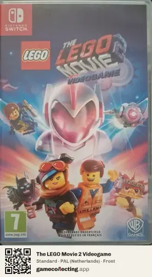 The LEGO Movie 2 Videogame Nintendo Switch, Netherlands box front