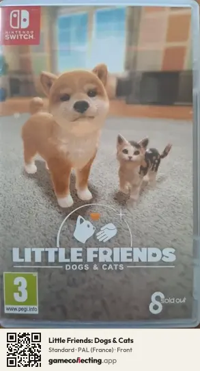Little Friends: Dogs & Cats Nintendo Switch, France box front