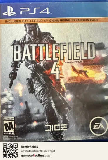 Battlefield 4 PlayStation 4, NTSC box front