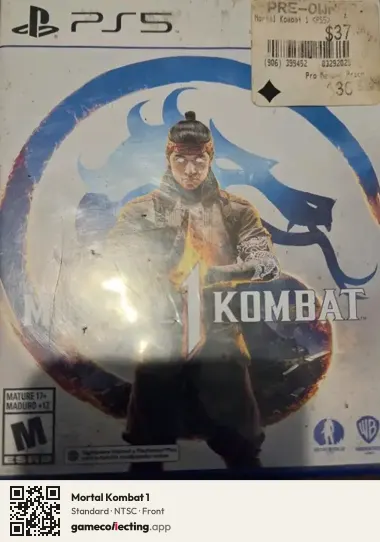 Mortal Kombat 1 PlayStation 5, NTSC box front