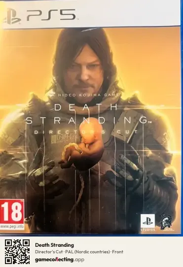 Death Stranding PlayStation 5, Nordic countries box front
