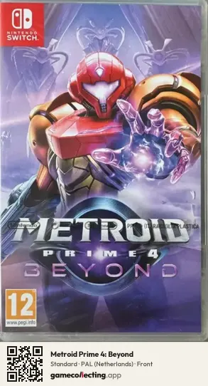 Metroid Prime 4: Beyond Nintendo Switch, Netherlands box front