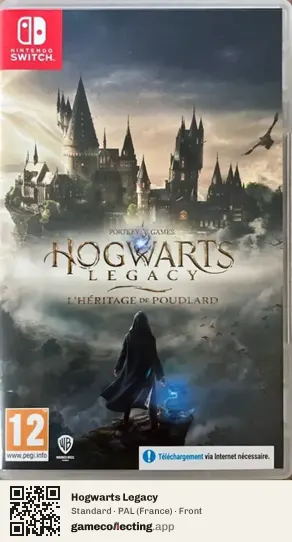 Hogwarts Legacy Nintendo Switch, France box front
