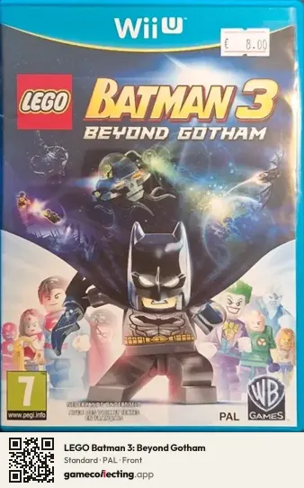 LEGO Batman 3: Beyond Gotham Nintendo Wii U, PAL box front