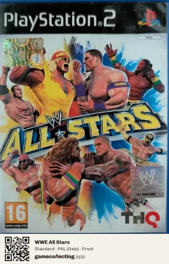 WWE All Stars PlayStation 2, Italy box front