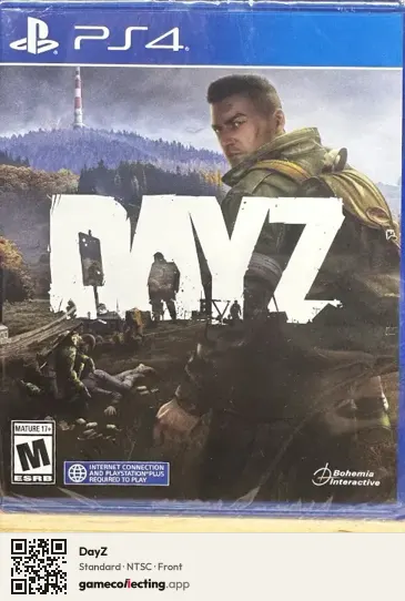 DayZ PlayStation 4, NTSC box front
