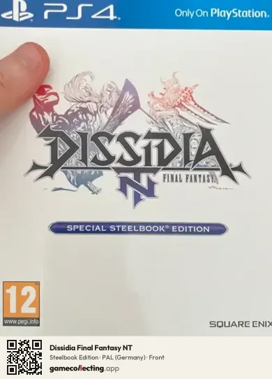 Dissidia Final Fantasy NT PlayStation 4, Germany box front