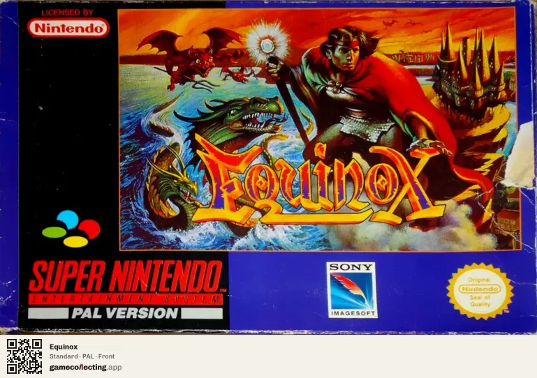 Equinox Super Nintendo Entertainment System, PAL box front