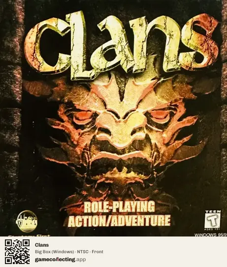 Clans Computer, NTSC box front