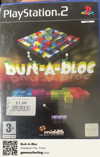 Bust-A-Bloc PlayStation 2, PAL box front