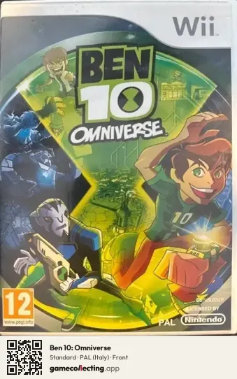 Ben 10: Omniverse Nintendo Wii, Italy box front