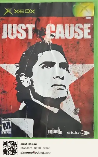 Just Cause Xbox, NTSC box front