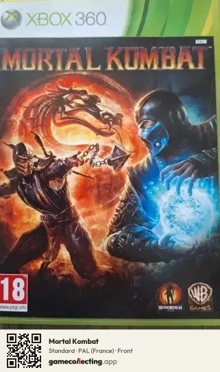 Mortal Kombat Xbox 360, France box front