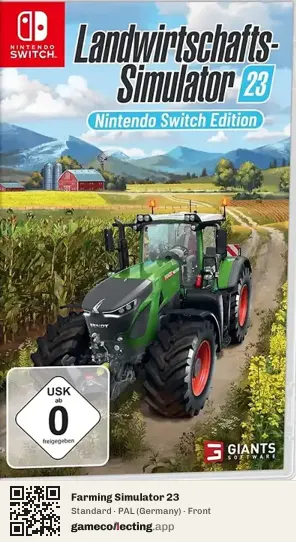 Farming Simulator 23 Nintendo Switch, Germany box front