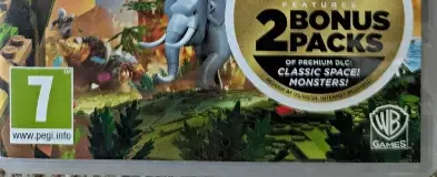 LEGO Worlds, the PEGI square on its front