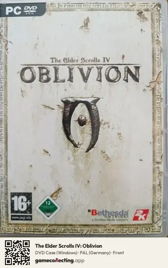 The Elder Scrolls IV: Oblivion Computer, Germany box front