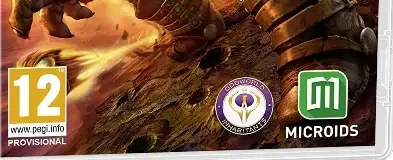 Oddworld: Stranger's Wrath, the PEGI square on its front