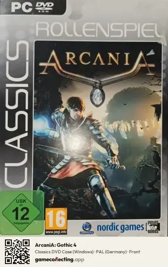 ArcaniA: Gothic 4 Computer, Germany box front