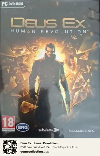 Deus Ex: Human Revolution Computer, Czech Republic box front