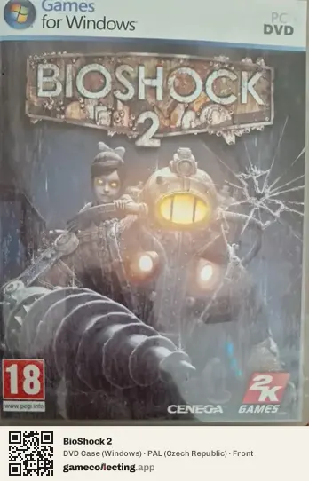 BioShock 2 Computer, Czech Republic box front