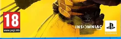 Marvel's Wolverine, the PEGI square on its front