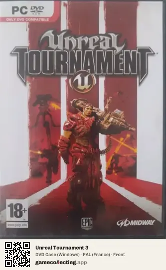 Unreal Tournament 3 Computer, France box front