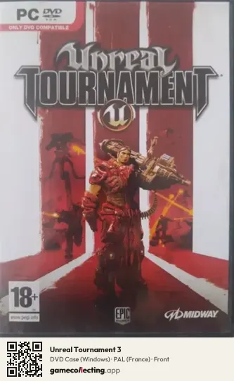 Unreal Tournament 3 Computer, France box front