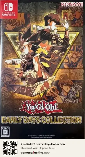Yu-Gi-Oh! Early Days Collection Nintendo Switch, Asia box front