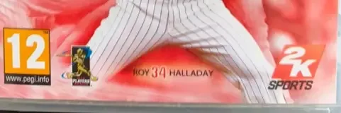 Major League Baseball 2K11, the PEGI square on its front