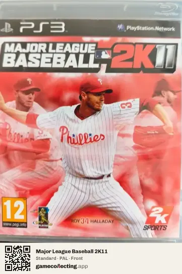 Major League Baseball 2K11 PlayStation 3, PAL box front