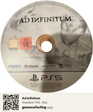 Ad Infinitum PlayStation 5, PAL disc