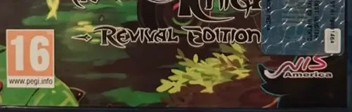 Witch and the Hundred Knight Revival, the PEGI square on its front
