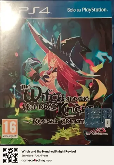 Witch and the Hundred Knight Revival PlayStation 4, PAL box front