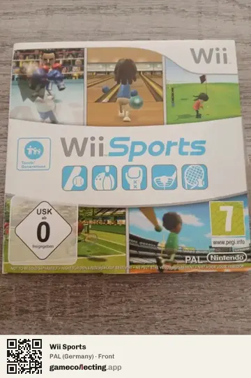 Wii Sports Nintendo Wii, Germany box front