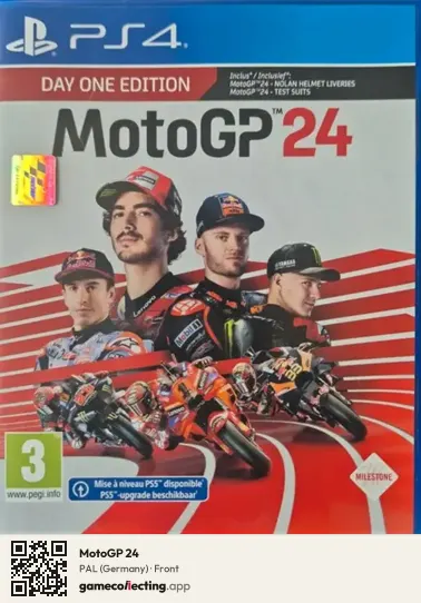 MotoGP 24 PlayStation 4, Germany box front