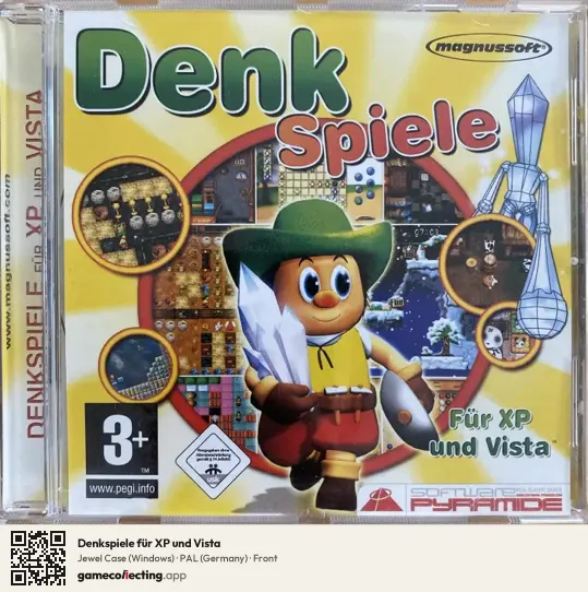 Denkspiele für XP und Vista Computer, Germany box front