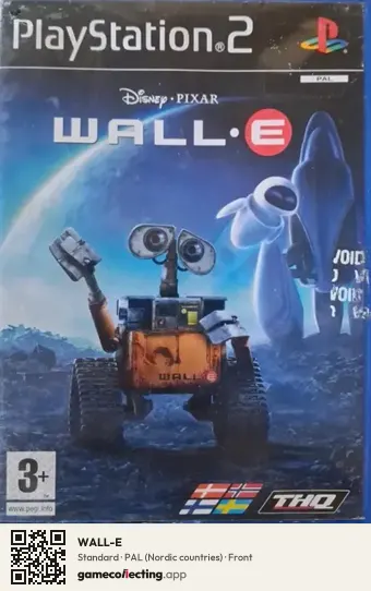 WALL-E PlayStation 2, Nordic countries box front
