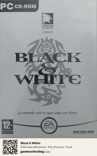 Black & White Computer, France box front