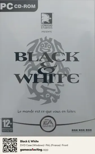 Black & White Computer, France box front