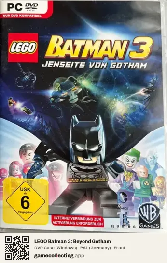 LEGO Batman 3: Beyond Gotham Computer, Germany box front